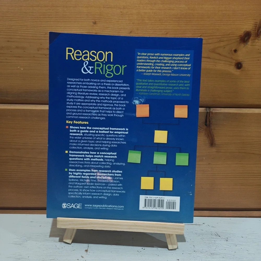 Reason & Rigor: How Conceptual Frameworks Guide Research 9781412981255